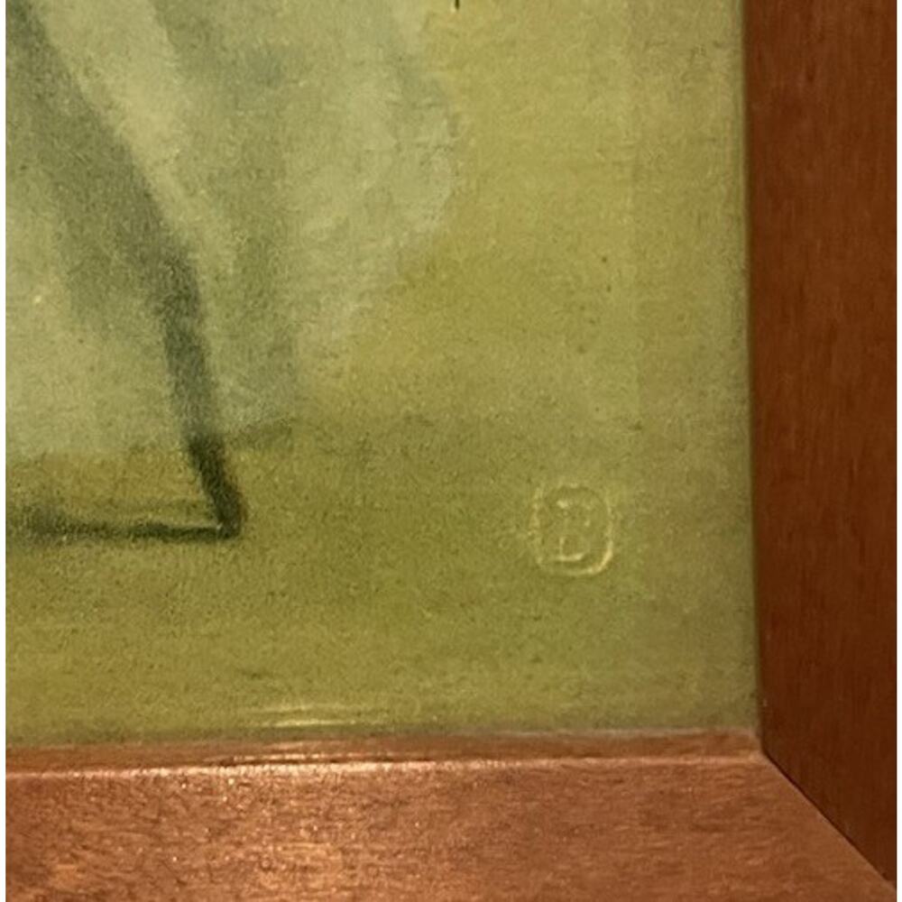 EDGAR DEGAS BALLERINAS SET OF TWO VINTAGE FRAMED ART PRINTS - Picture 8 of 13